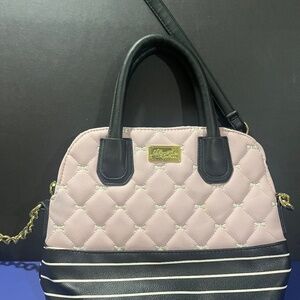 Betsey Johnson Quilted Hand Bag & Crossbody Bag